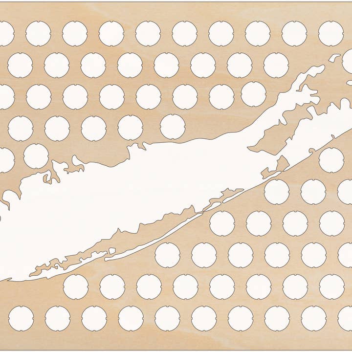 Torched Products - Wholesale Wall Accent - Men’s Gift State Beer Cap Map – Beer Cap Collector/Display