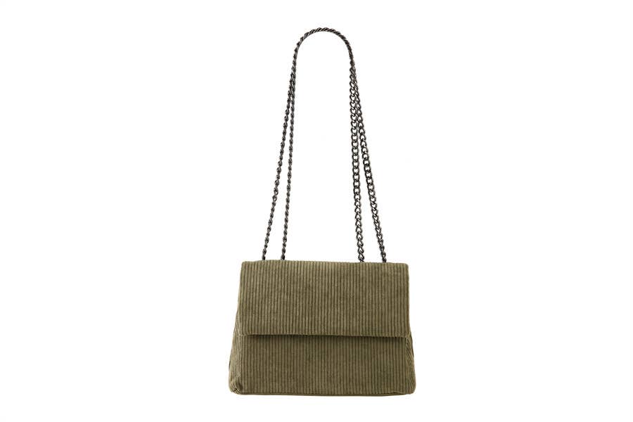 Nima Accessories Inc - Vente Sac porté épaule – femme - Sac à bandoulière tendance en tissu froissé pour femmes5