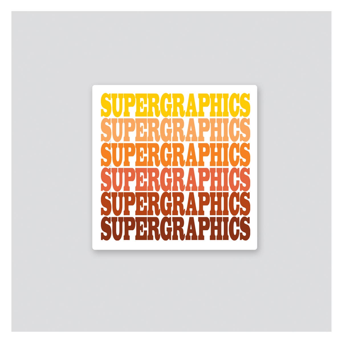 Rock Scissor Paper - Wholesale Sticker - Personalized City Sticker - Supergraphics repeat name drop2