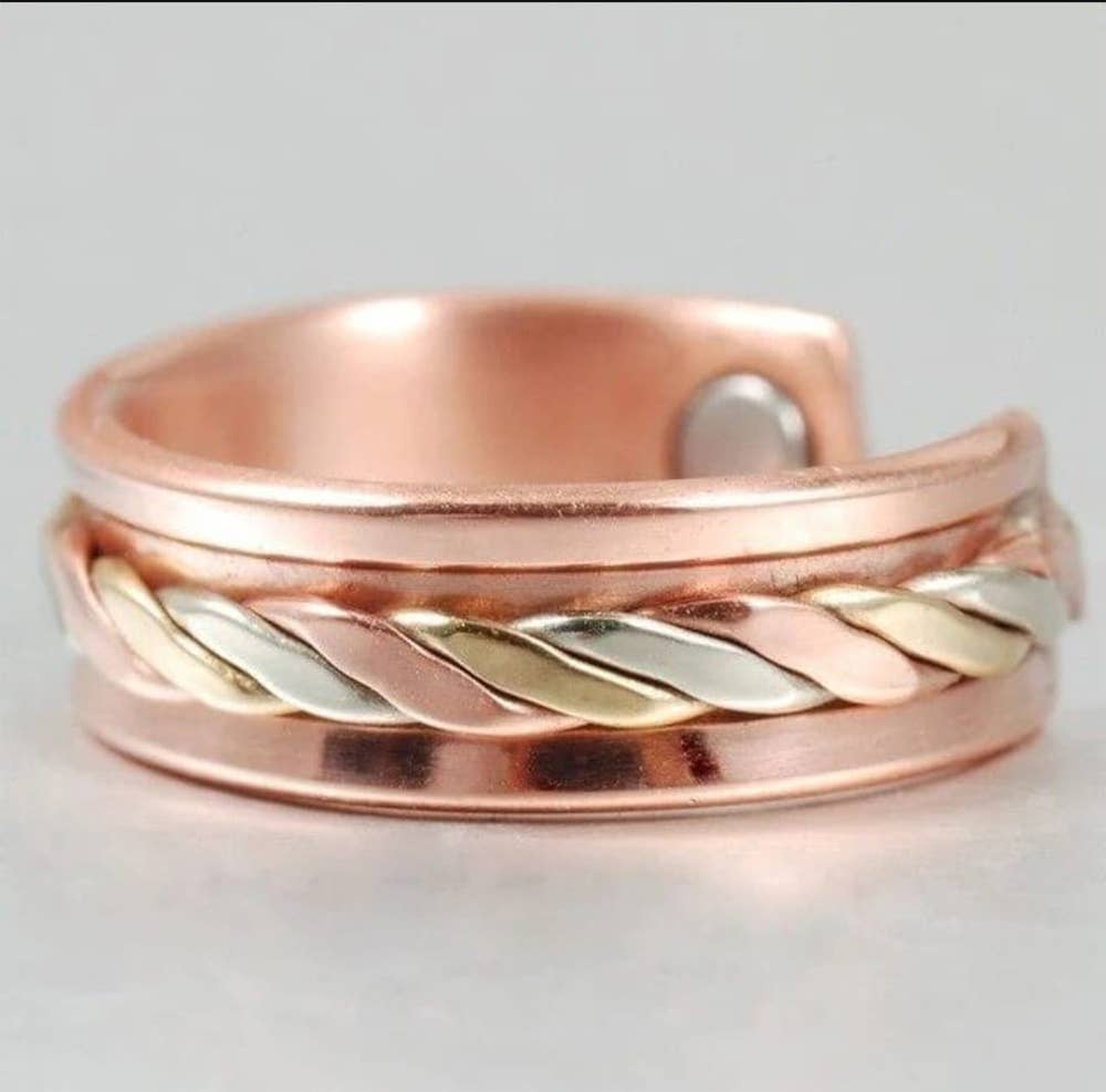 VIE – wholesale Band/stacked ring – Copper Rings55