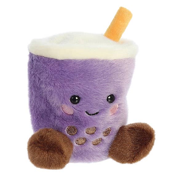 5" Plush Pal Coffee Tarot Tea Boba Palm Pals Stuffed Animal for wholesale by Kelley and Company