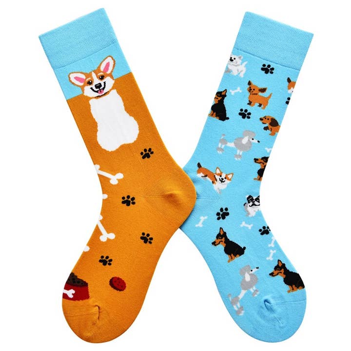 Tourtiwi - Wholesale Socks - Women's - AB Version Cartoon Animal & Fruit Pattern Crew Socks6