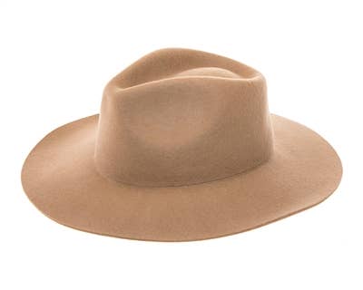 DNMC - Venta al por mayor Sombrero fedora - Mujer - Sombreros de Ranchero de Lana Australiana - Colores Medios - ¡Nuevos Tamaños!2