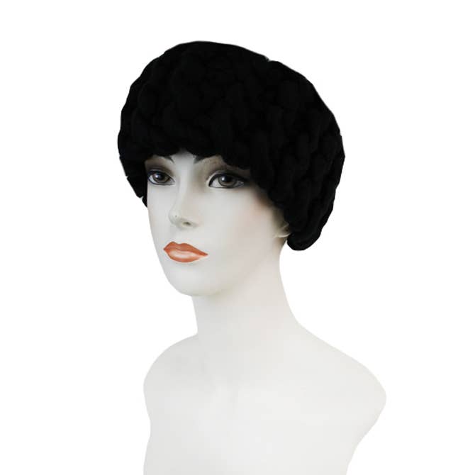 Cap Zone - Wholesale Fashion headband – women's - Loppy Mango Thick Knit Hand Crochet Headbands4