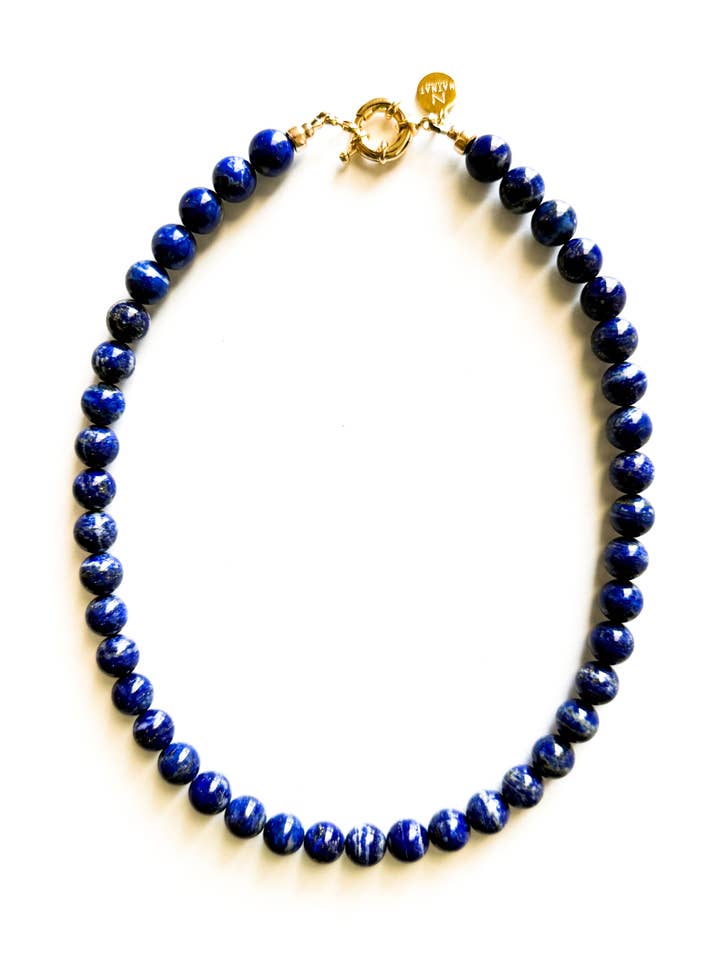 GALLERIA HALSKETTE ~ Lapislazuli-Halskette für den Großhandel von Natnat Creations
