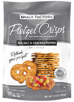 Oasis Snacks - Wholesale Pretzels - Snack Factory Pretzel Crisps, 7.2oz8