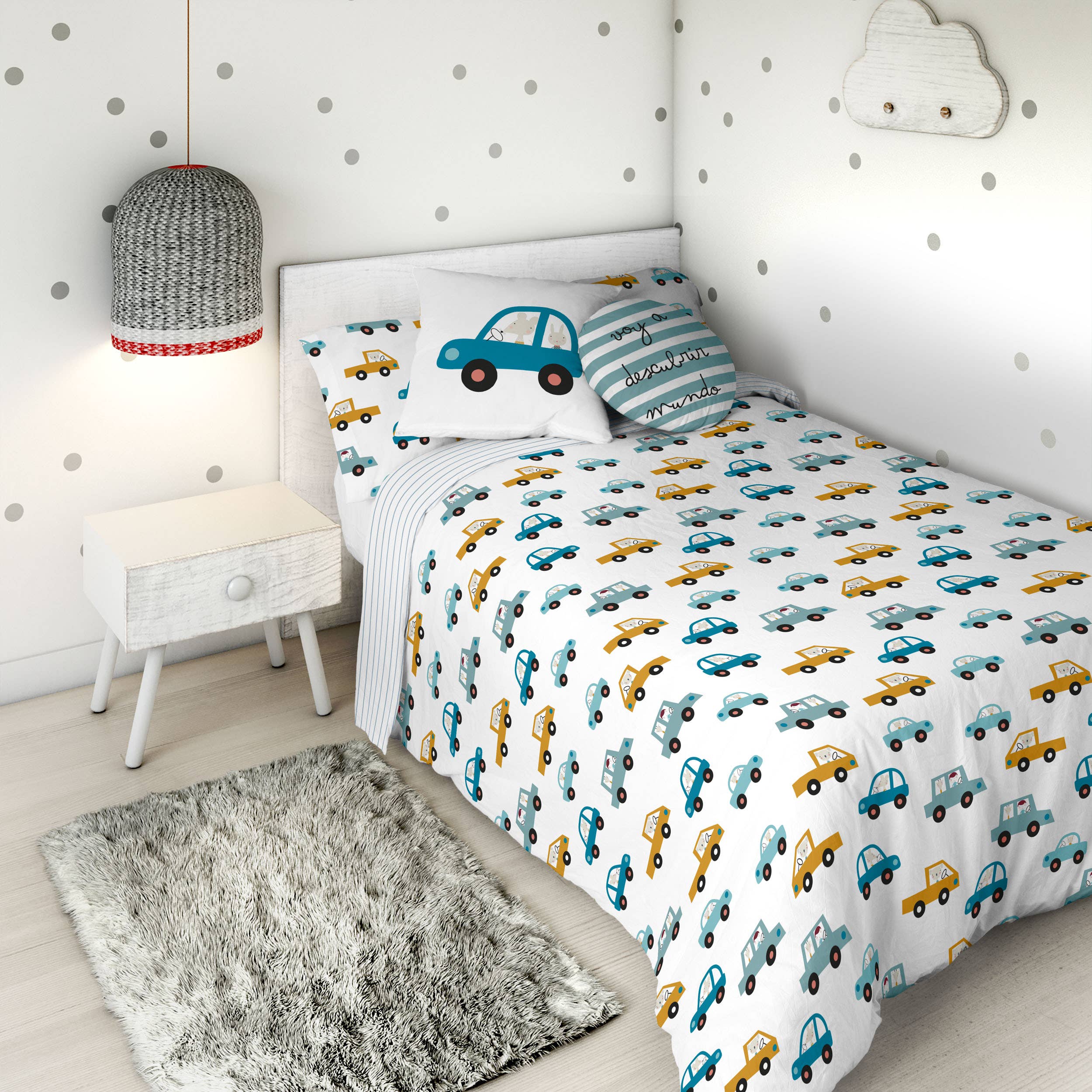 Only CARS - Duvet cover set 2 pcs, Reversible - HEI for wholesale on Faire3
