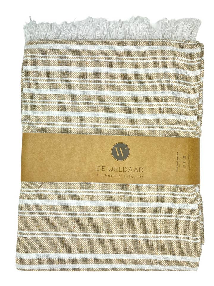 Serviette hammam LI011 pour la vente par De Weldaad Authentic Interior