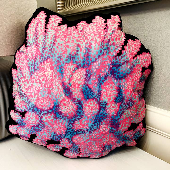 Strawberry Shortcake Acropora Pillow for wholesale by Reef of Clowns