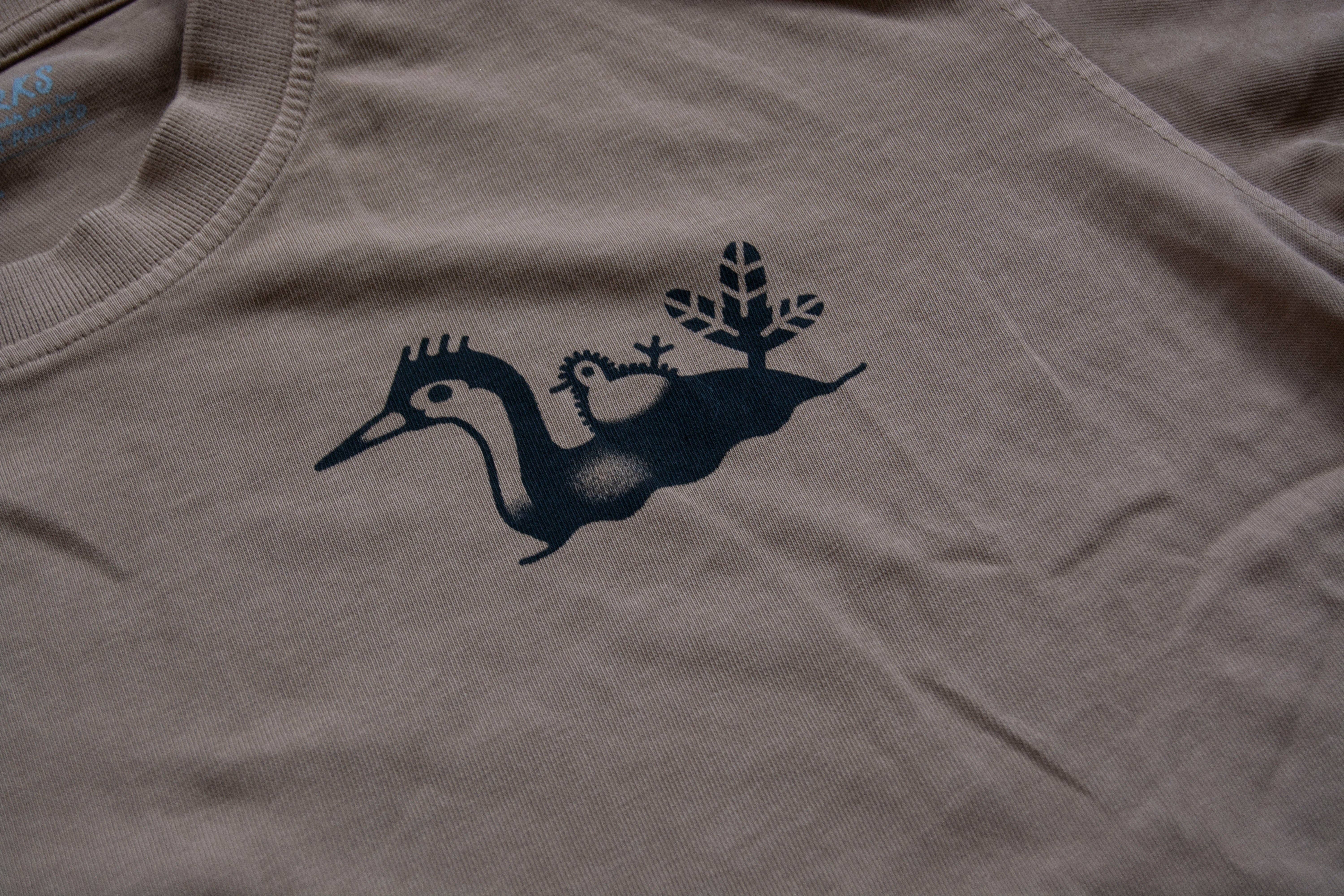 Curlworks - Venta al por mayor Camiseta serigrafiada - Unisex - Camiseta de Patos* (Versión Marrón)2