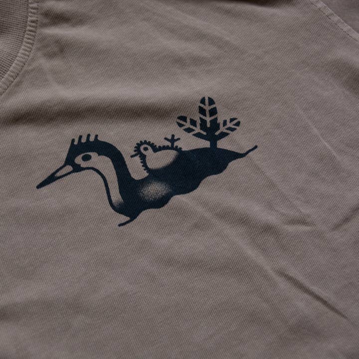 Curlworks - Venta al por mayor Camiseta serigrafiada - Unisex - Camiseta de Patos* (Versión Marrón)2