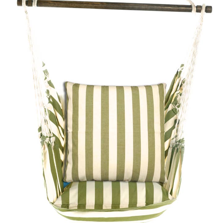 Hammock Swing Large 4-P Set indoor / outdoor - Summer Palms for wholesale by Magnolia Casual