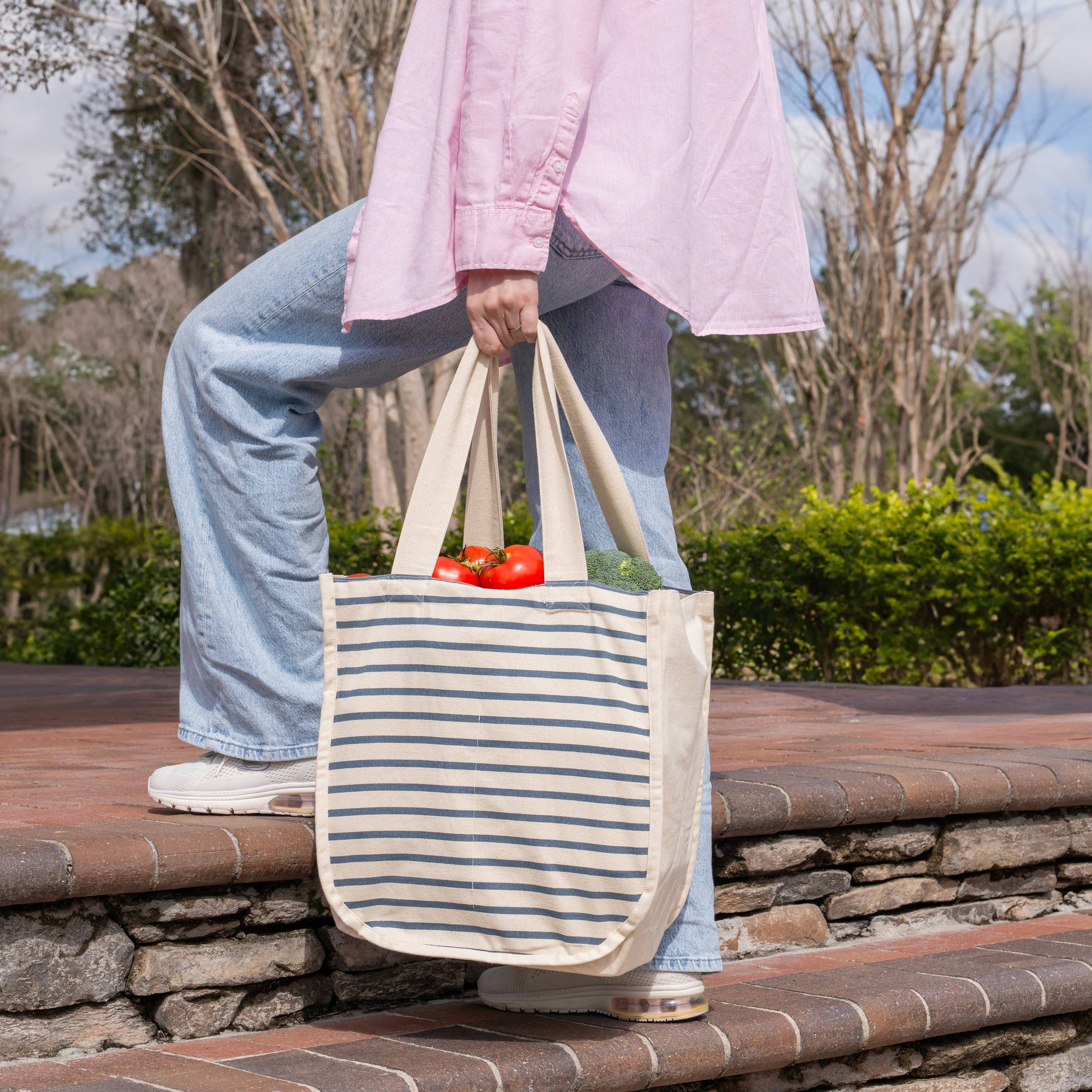 Organic Cotton Mart - Wholesale Grocery/Shopping Bag - Canvas Shopping Pure Cotton Unisex Tote Bag with Sleeves8