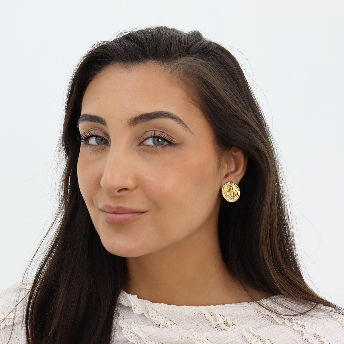 KARINE SULTAN - Wholesale Clip-On Earrings - Retro Bee Clip On1