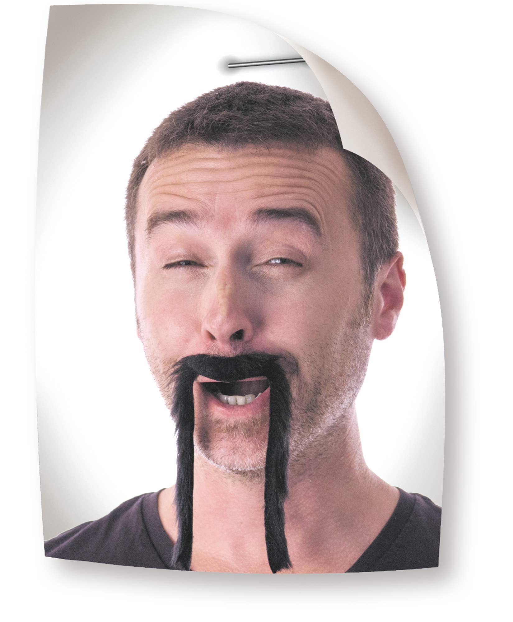 Party Pro - Wholesale Costume - Unisex - BLACK CHINESE MUSTACHE3