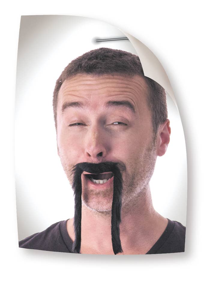 Party Pro - Wholesale Costume - Unisex - BLACK CHINESE MUSTACHE3