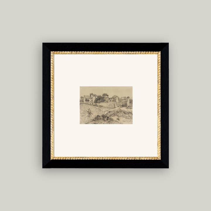 Petal Lane Home - Wholesale Wall Art Set - Tuscan Village Framed Antique Art