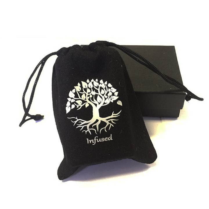 Zakka - Wholesale Gift bag - 100pcs Personalized Custom Logo Print Velvet Bag 2.75"x3.5"4