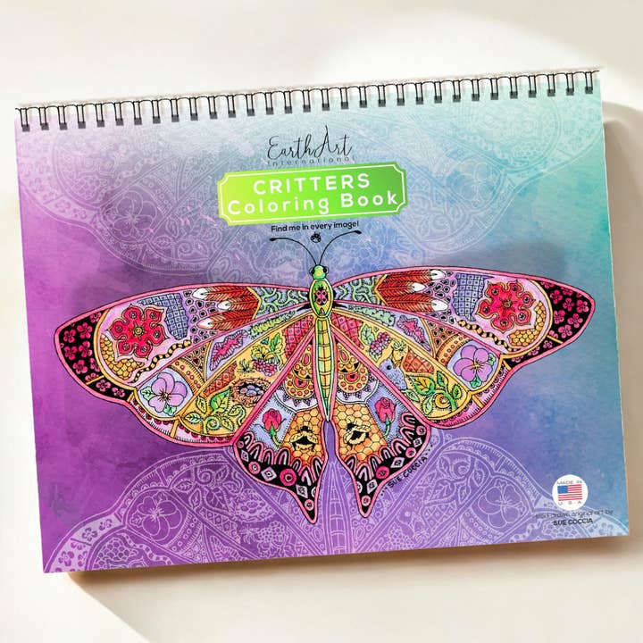 Libro da colorare Critters per la vendita all'ingrosso da parte di EarthArt International