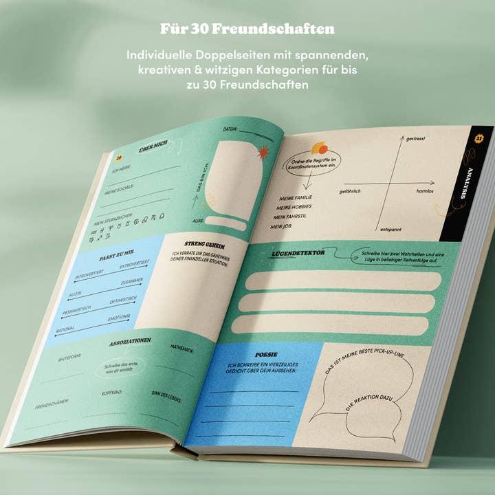 Simon & Jan - Wholesale Journal/Diary - Friendship Book for Adults3