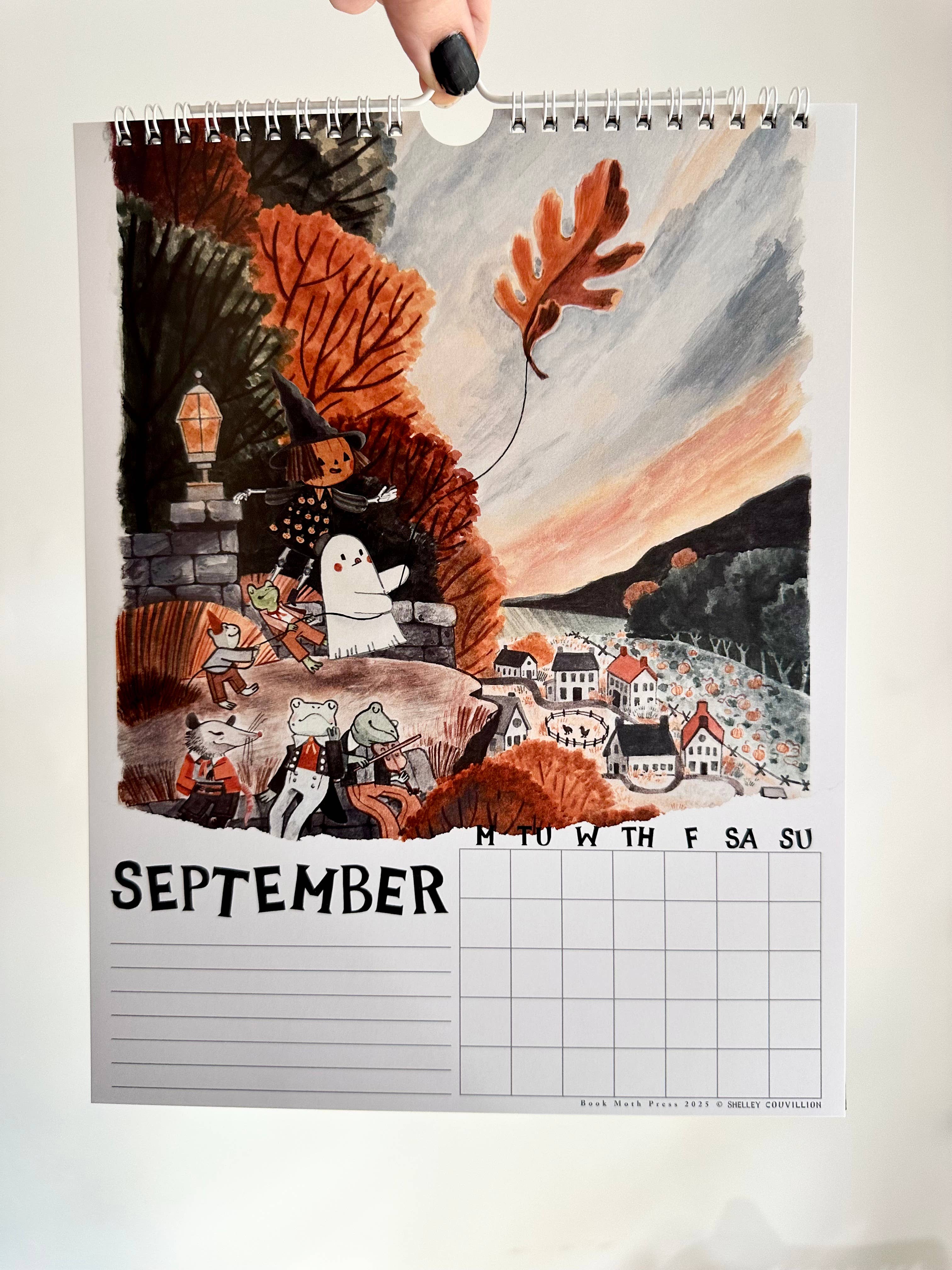 Shelley Couvillion – Calendário por atacado – Calendário Spooky Cute7