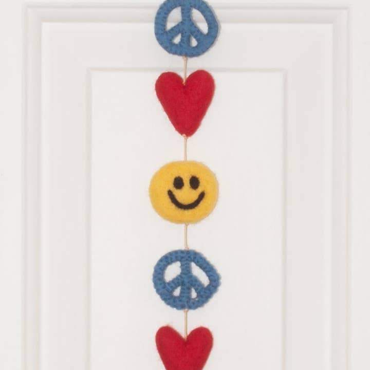 Frieden Liebe Glück Herz Saite für den Großhandel von bandana love