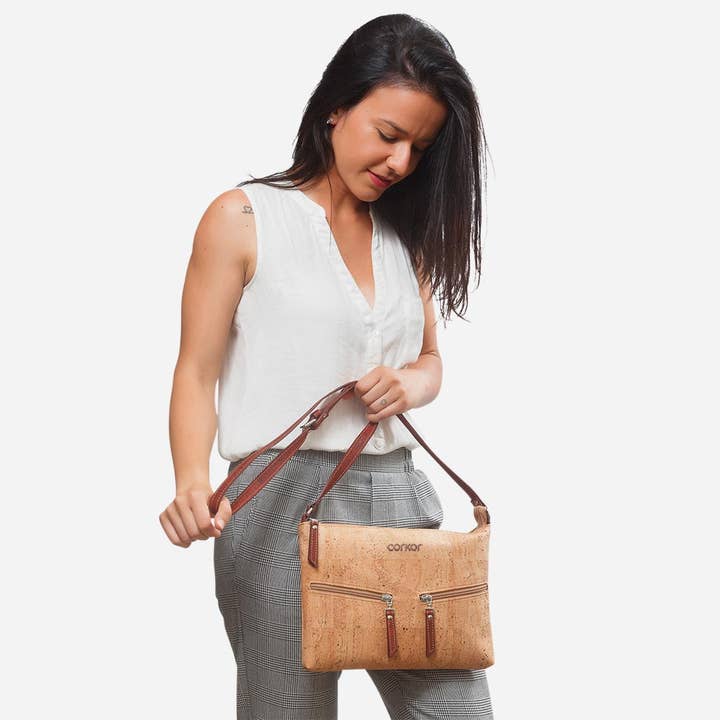 Corkor - Wholesale Crossbody Bag - Women's - Small Crossbody Purse Cork19