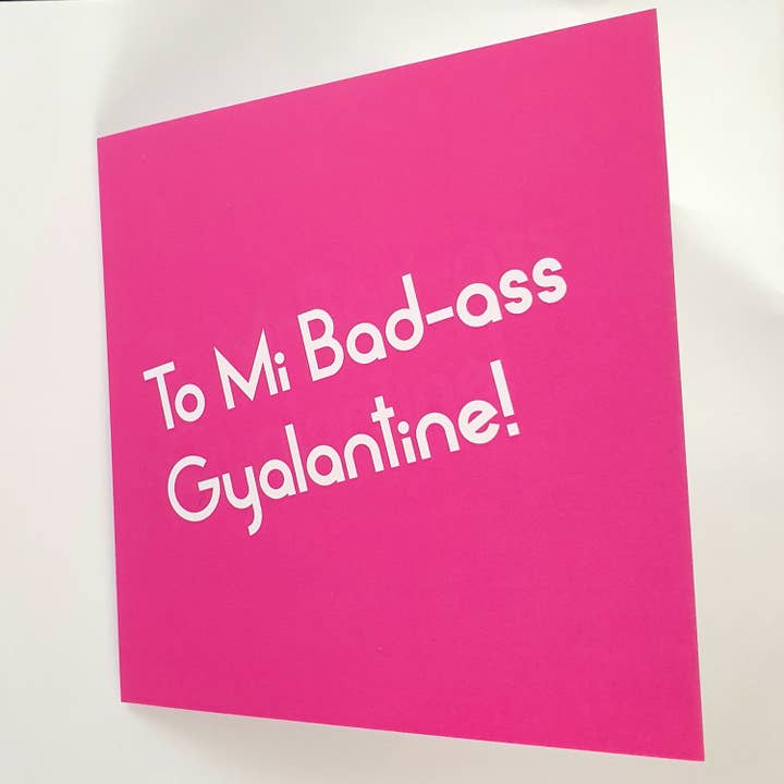 Gyalantines Card for wholesale by Streetgreets