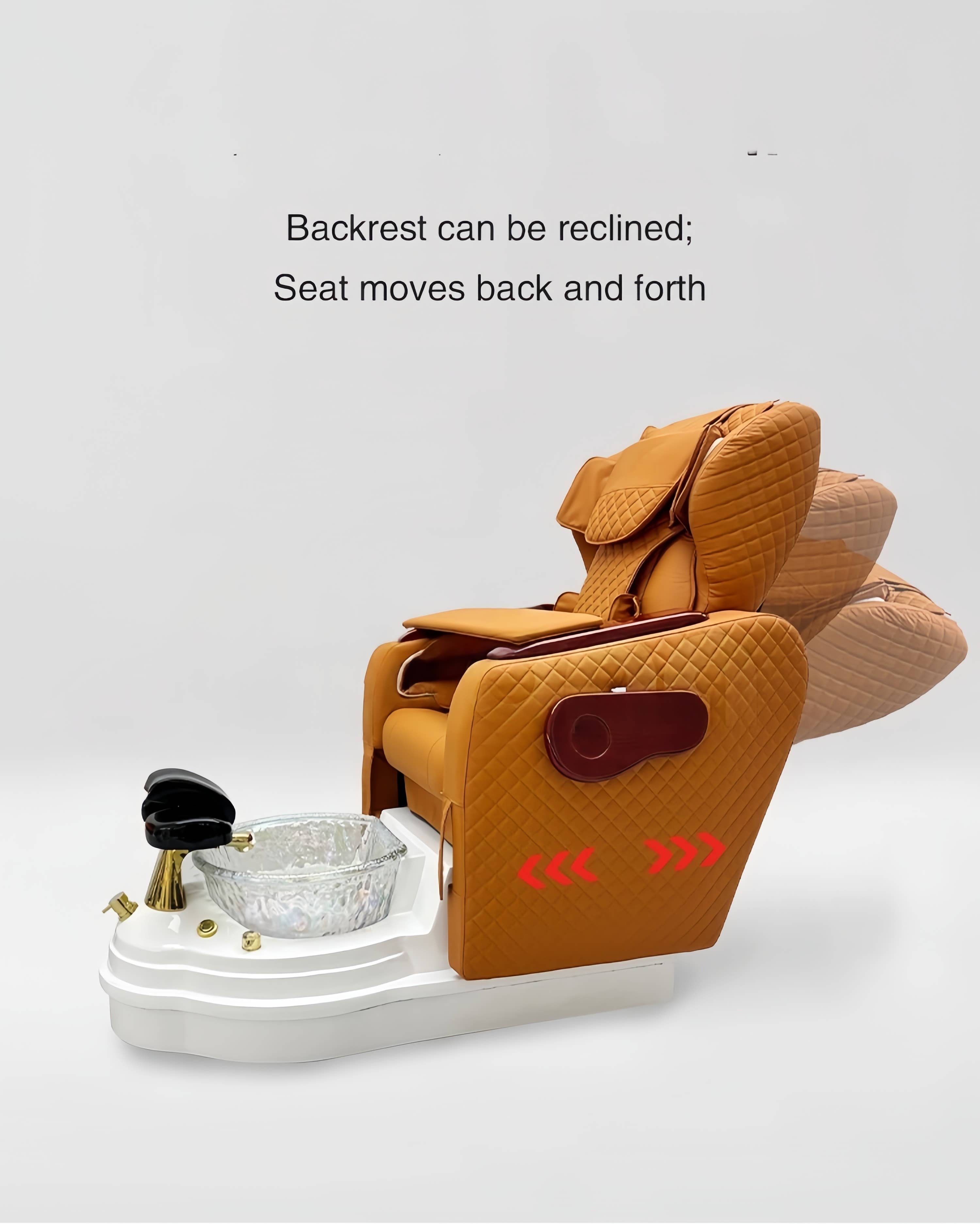 TOP SPA OUTLET - Wholesale Chair - Lux Grand Pedicure Chair With Massage, Acetone Resistant6