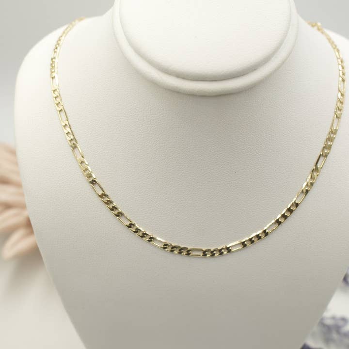 Figaro Chain Necklace 3mm for wholesale by Cherie by Cherie