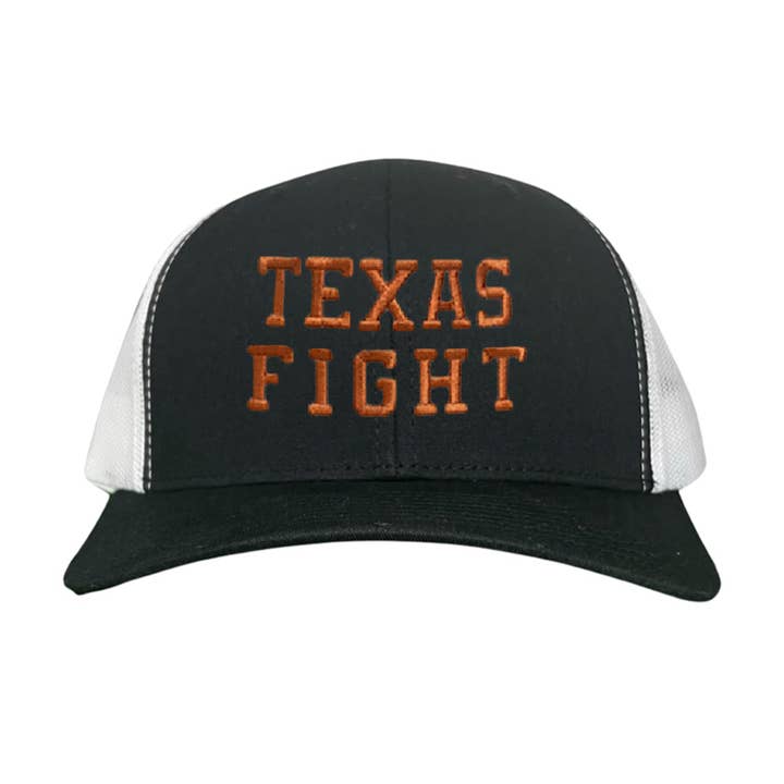 Last Stand Hats, LLC - Wholesale Baseball Cap - Unisex - Texas Longhorns Texas Fight Embroidered Hats / UT9154 / MM9