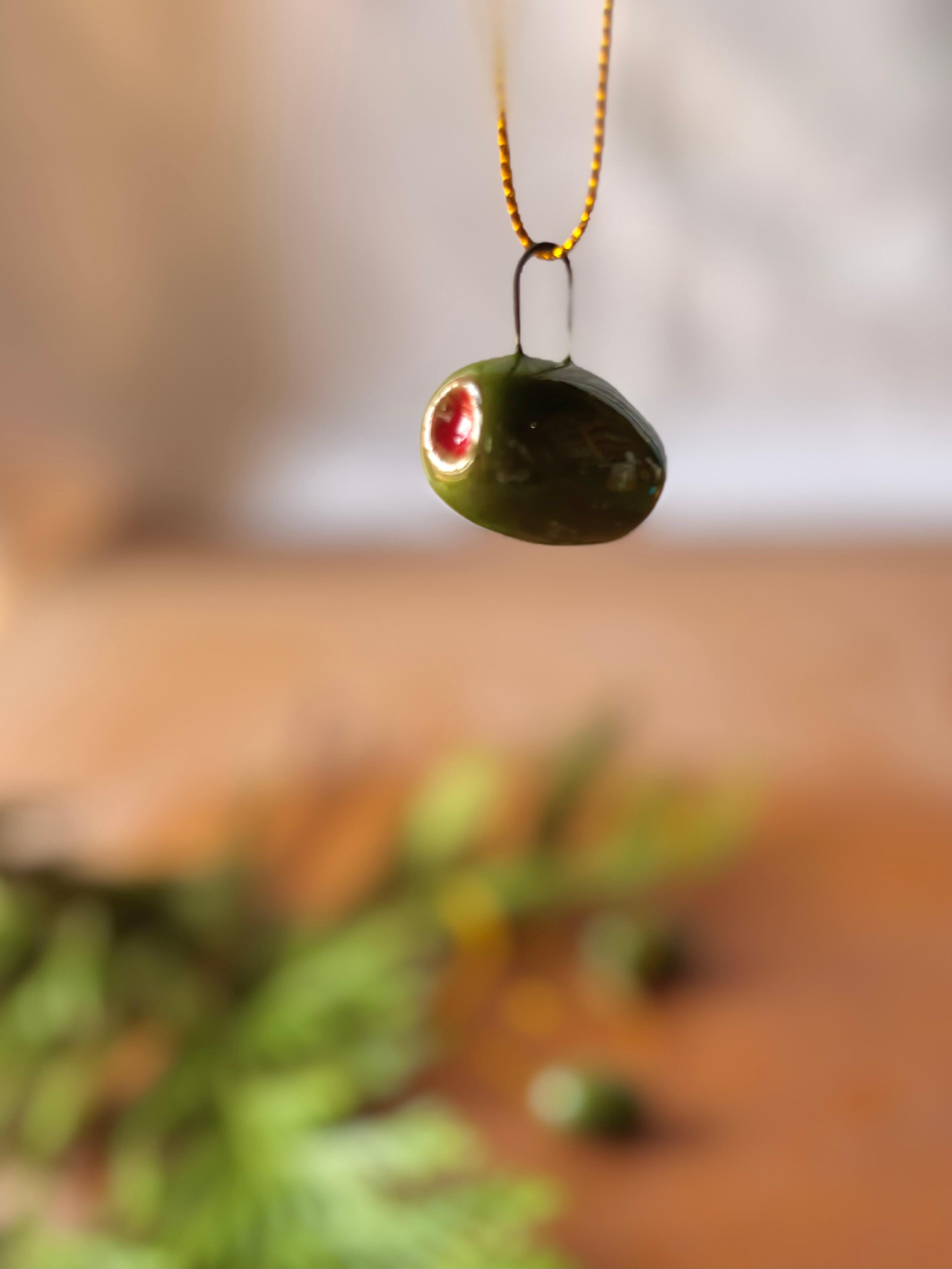 ROB Ceramics – wholesale Ornament – Olive Ornament Handmade Ceramic6