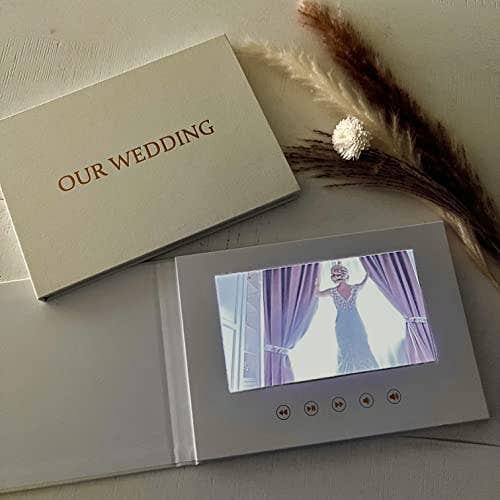 Our Wedding Video Book for Video and Photos for wholesale by Bliss Imprints & Gifts