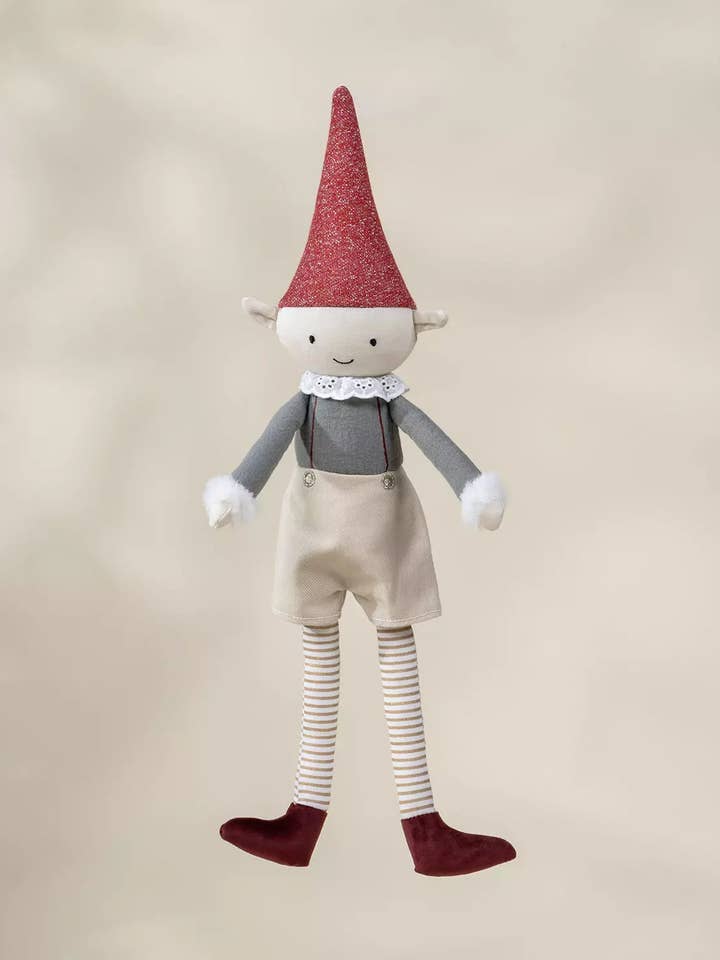 Elf Plush Toy - Holiday Collection for wholesale by Coco Village
