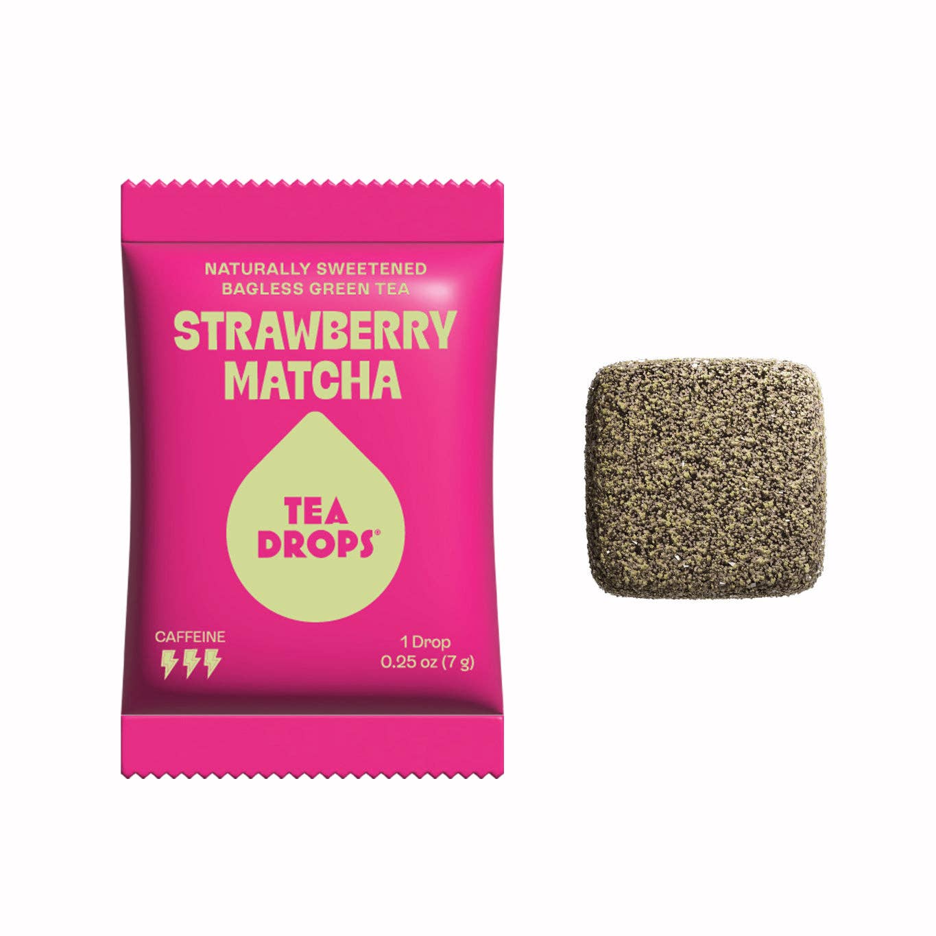 Tea Drops - Wholesale Health/Detox Tea - Strawberry Matcha Latte Kit - 3ct (Case of 6)1
