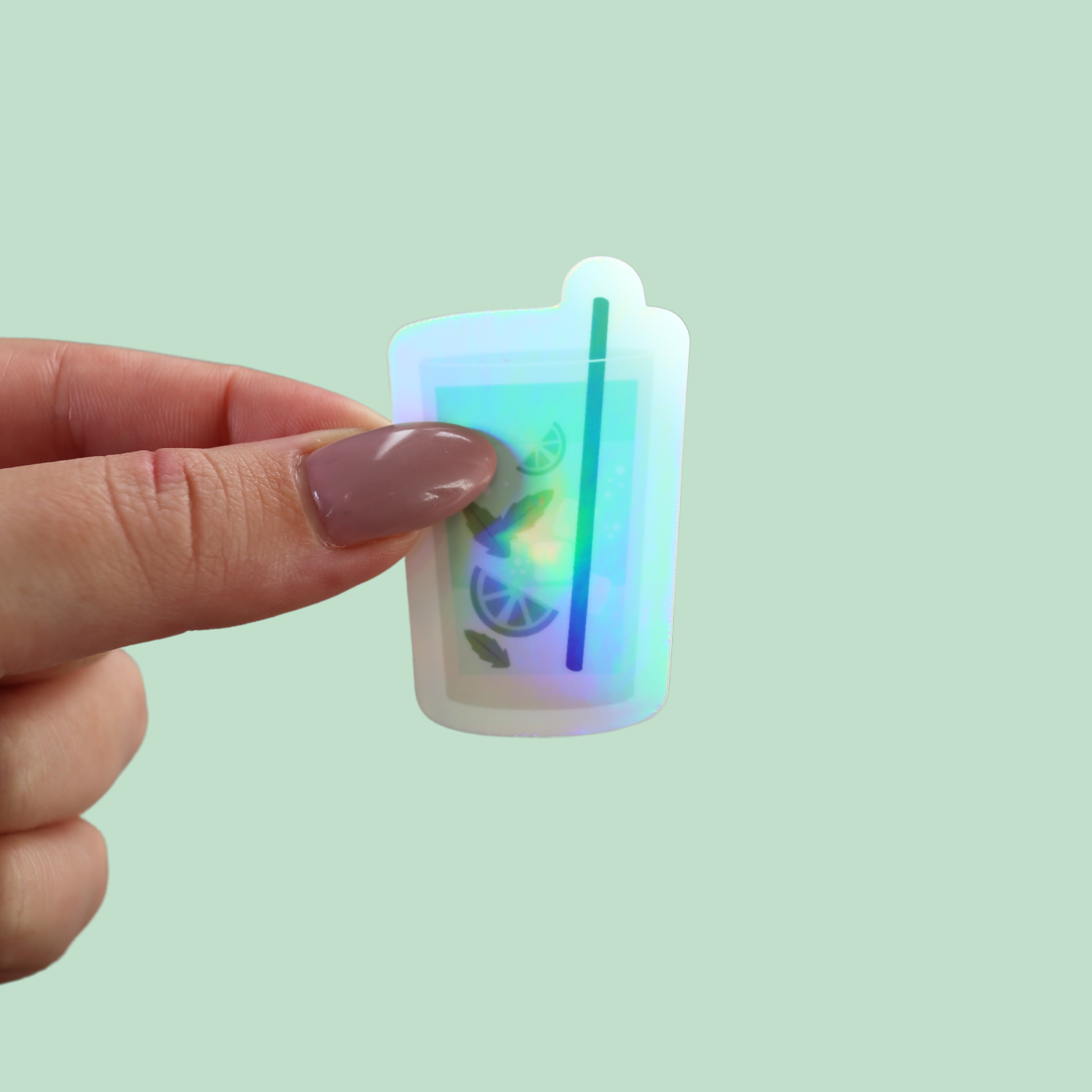 Atelier Naholi - Wholesale Sticker - Sticker - Mojito Glass0
