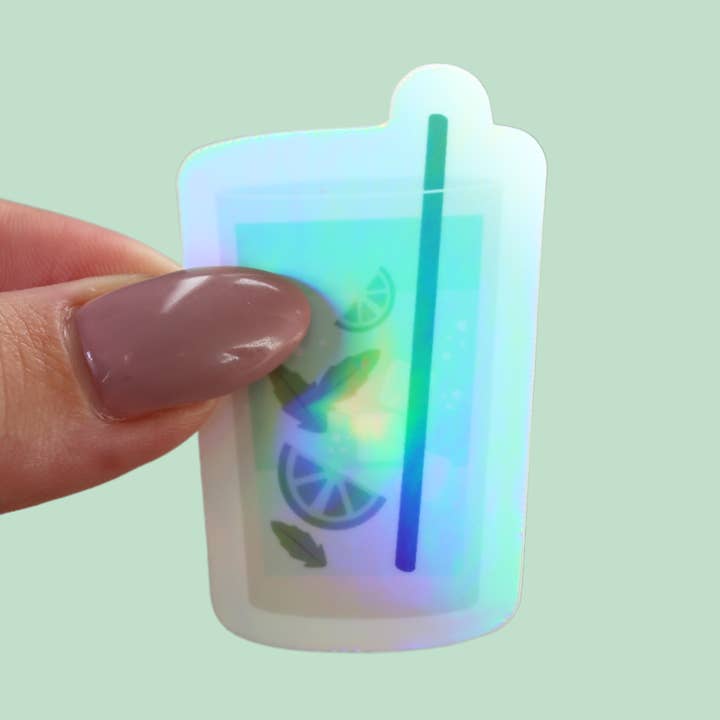 Aufkleber - Mojito-Glas für den Großhandel von Atelier Naholi