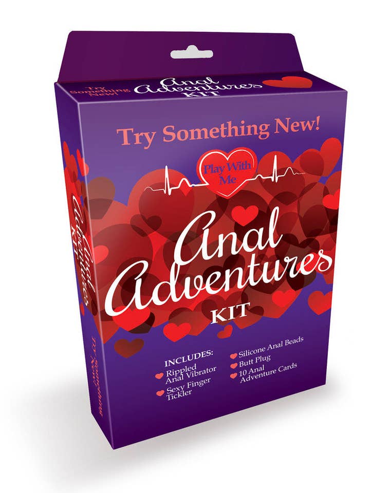 Play with Me Anal Adventures Kit for wholesale by Little Genie Productions