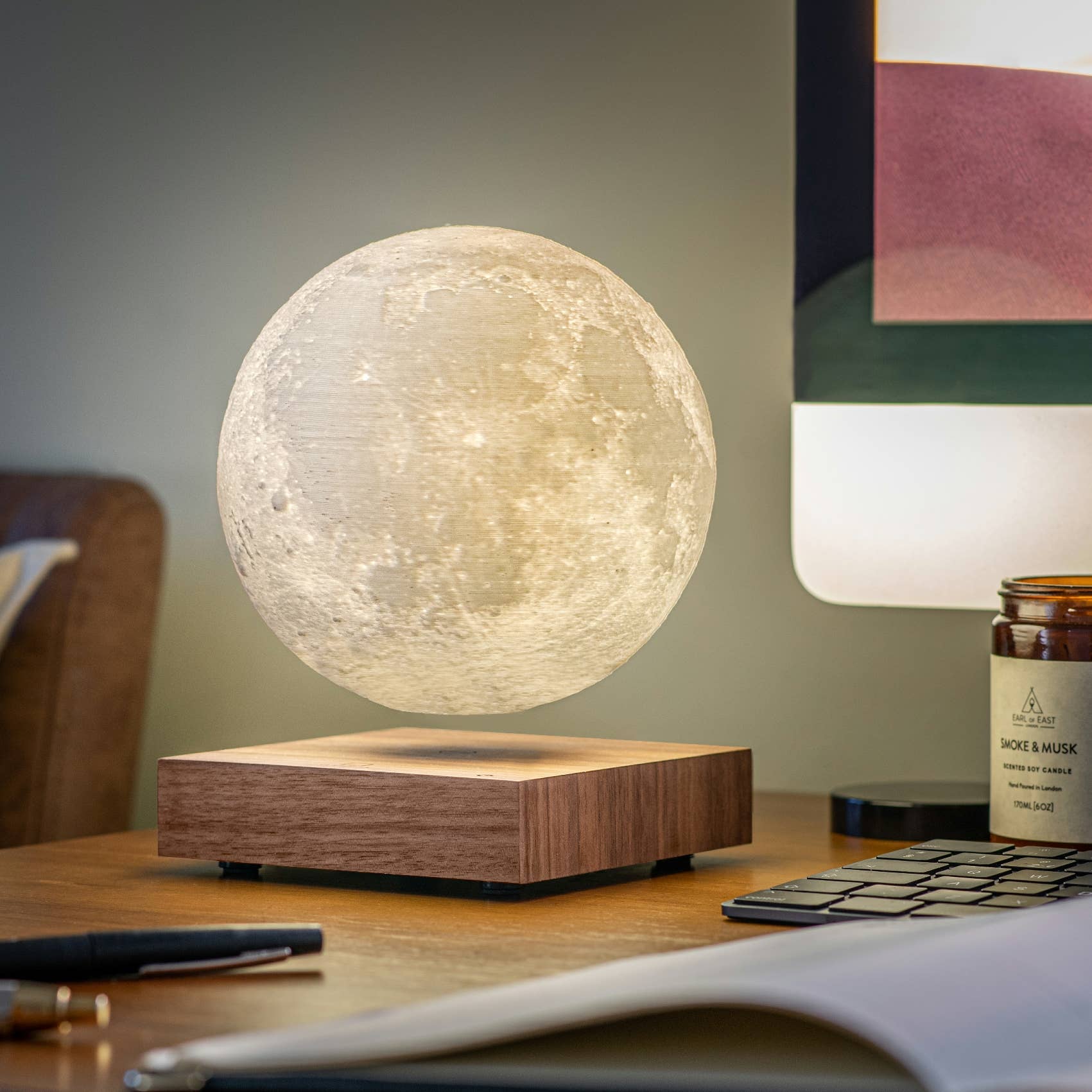 Gingko Design EU - Wholesale Accent/Desk Lamp - Gingko Smart Moon Lamp1