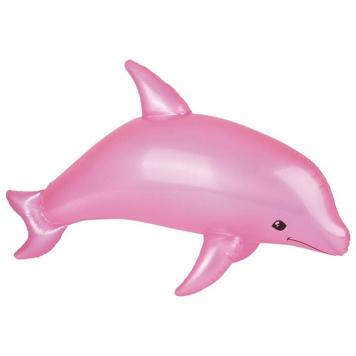 40" PEARLIZED DOLPHIN INFLATE LLB Inflatable Toy for wholesale by La Luna Bella - Toys