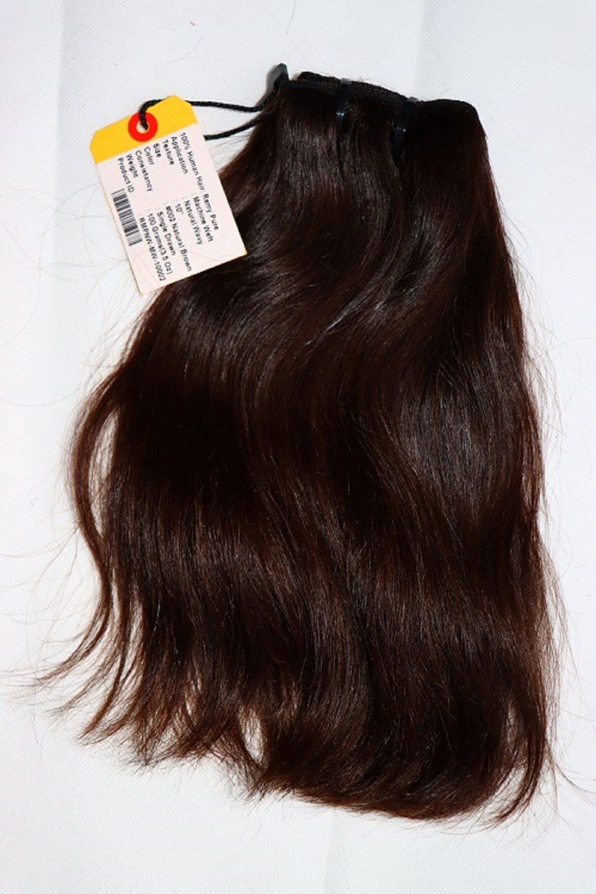 Brown Gewellte Weave-in Extensions: 30 cm, Dunkelbraun für den Großhandel auf Faire