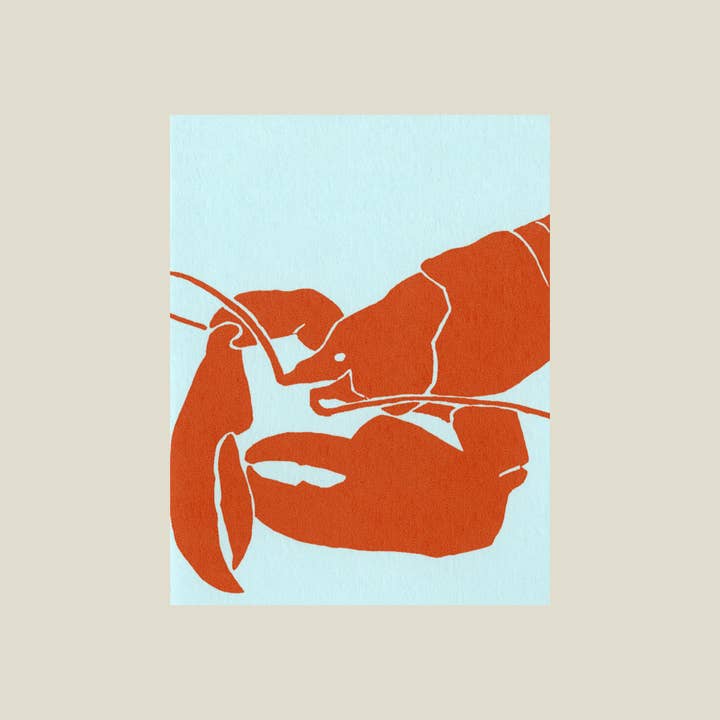 Lobster card for wholesale by Kinaloon