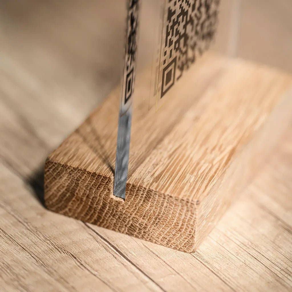 Inko Horeca Accessories – wholesale Sign – Acrylic Transparent QR Code Menu Sign (QW04)4