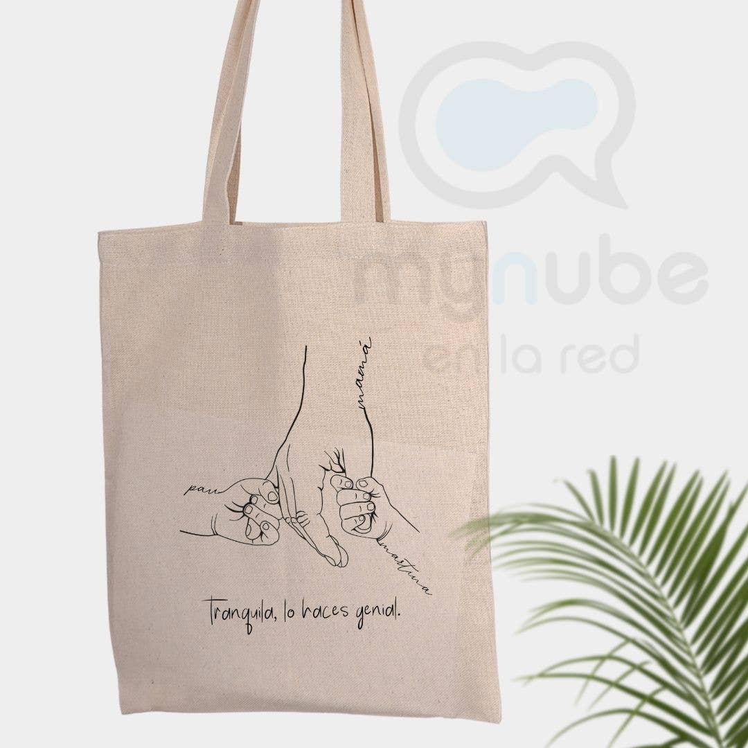 My nube azul - Wholesale Tote Bag - Women's - Tote bag mom1