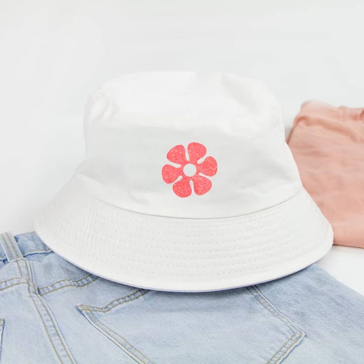 GiftsbyPR - Wholesale Bucket hat – Women's - Smiley face hat, Personalized Bucket Hats, Cute Bucket Hat2