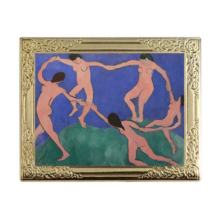 Der Tanz von Matisse Kunstrahmen-Pin - Museums-Souvenir Feinkunst-Reversnadel für den Großhandel von Real Sic