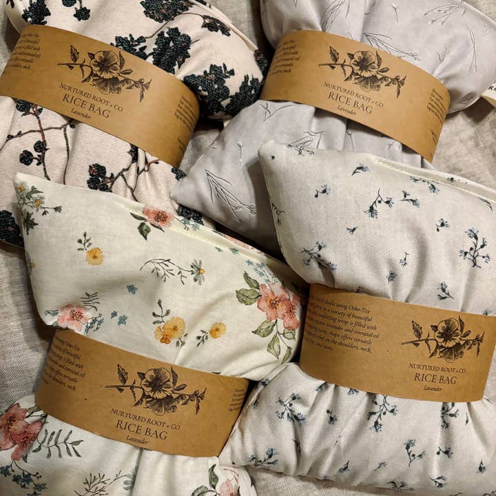 Nurtured Root + Co. - Wholesale Hot/Cold Compress - Hot & Cold Rice Bags