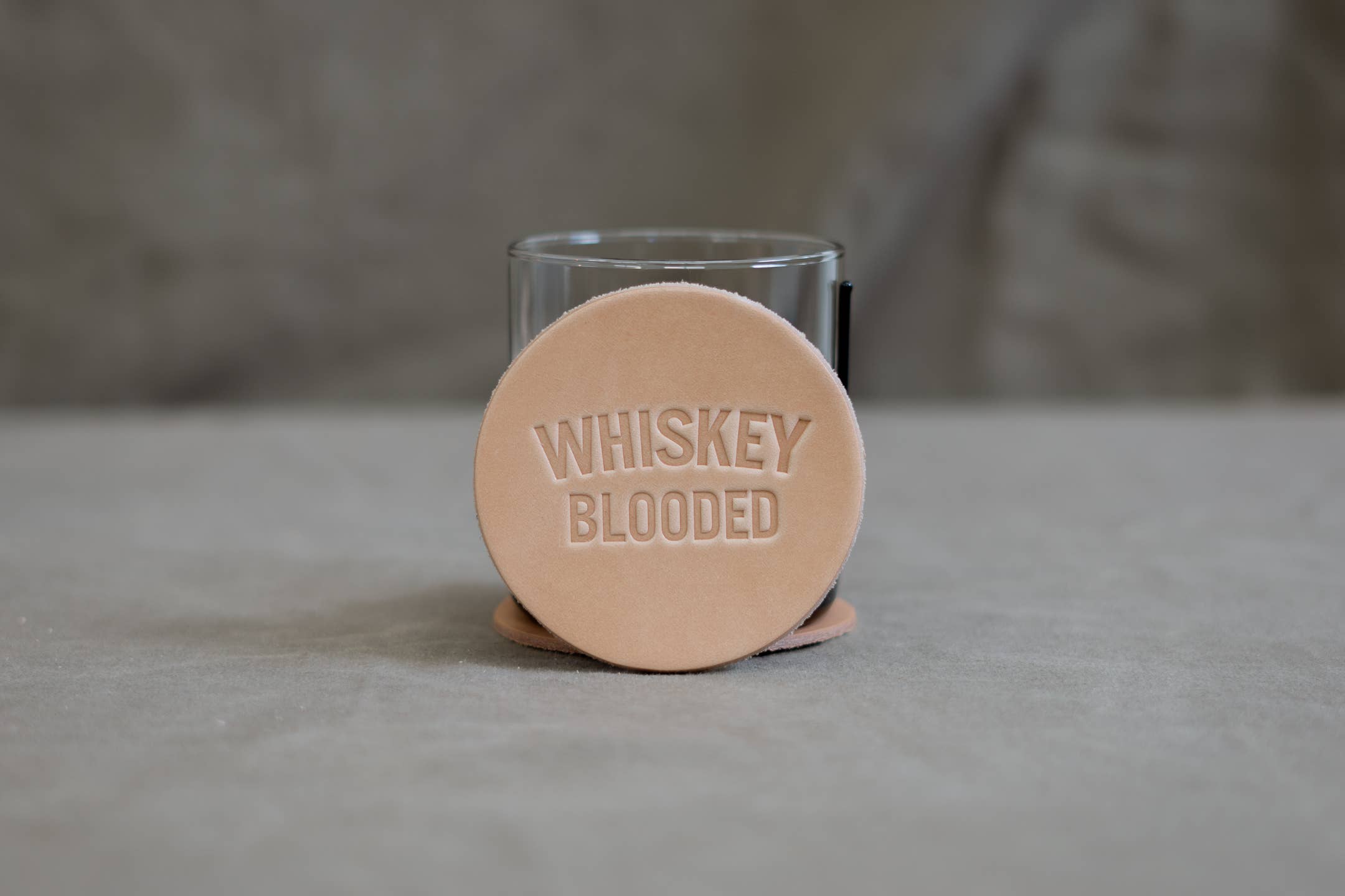 Manready Mercantile - Wholesale Coasters - Leather Coaster | Whiskey Blooded1
