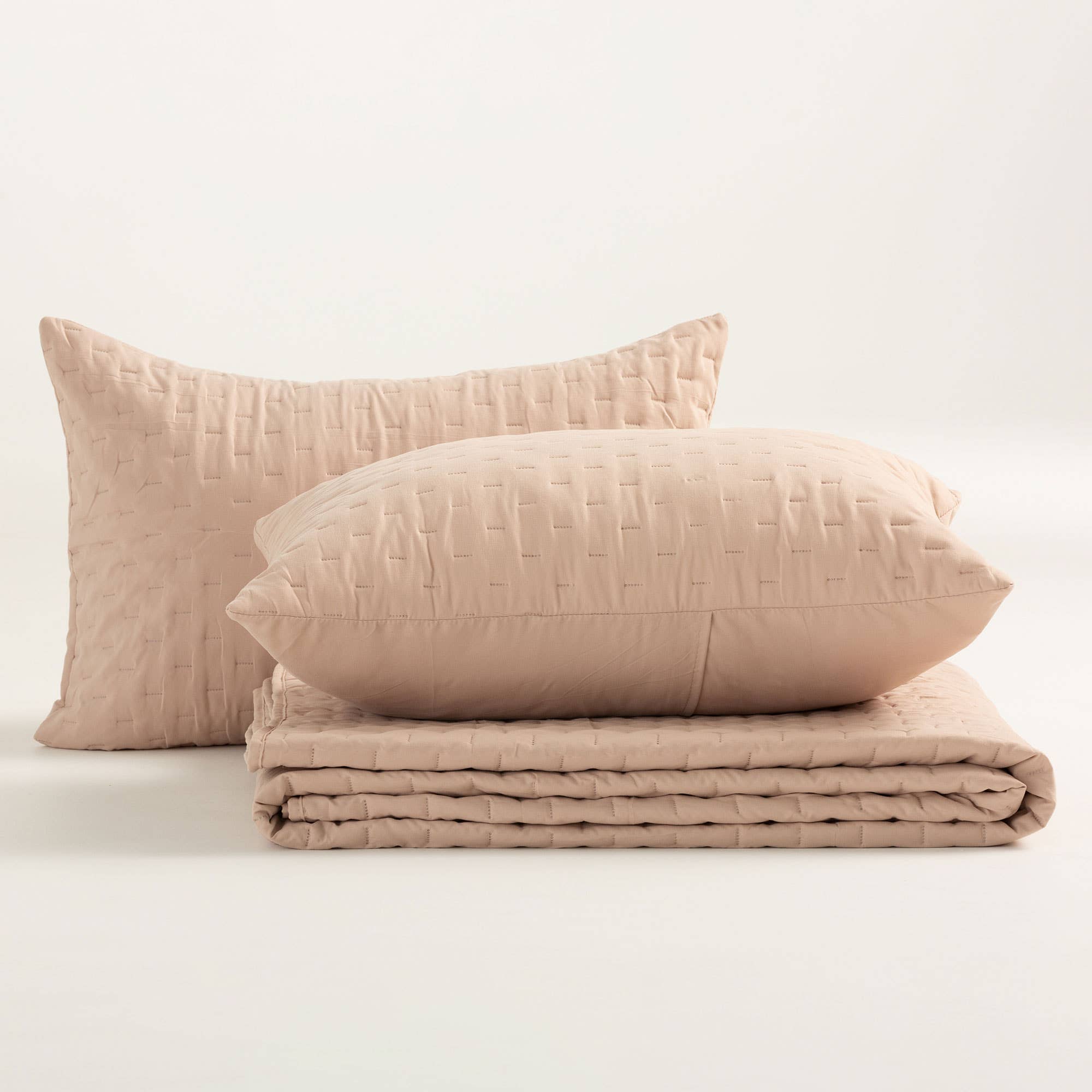 GAMUSI - Wholesale Quilt - NARA plain quilted bedspread with super soft touch29