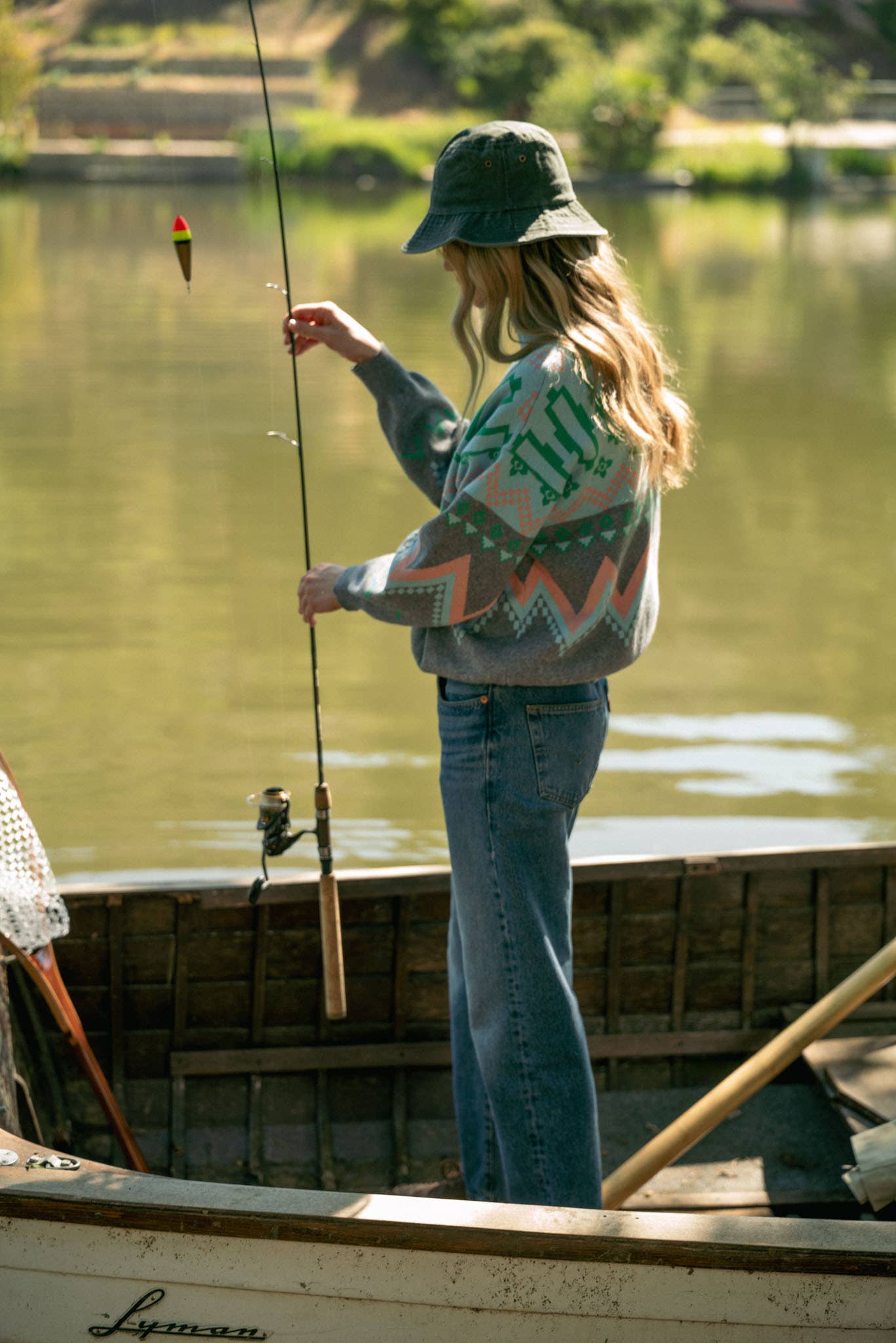 Burgundy Multi GEOMETRIC KNIT MOCK NECK HALF ZIP PULLOVER SWEATER MSW10885 for wholesale on Faire30